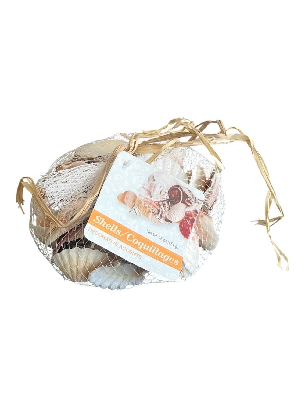 Seashells Shells Crafts Decorative Accents Beach Ocean Tropical Nautical 16 oz